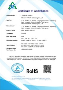 Rohs certificate